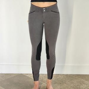 Devon-Aire grey horseback riding pants size 26